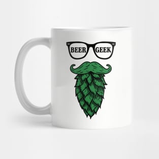 Beer Geek - Hops Beard Mug